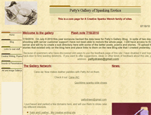 Tablet Screenshot of pattysgallery.com